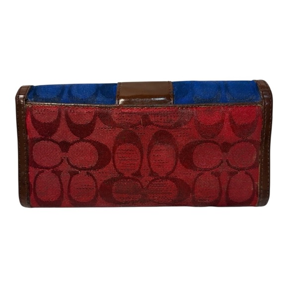 Handpainted Coach Signature Wallet - Picture 10 of 13